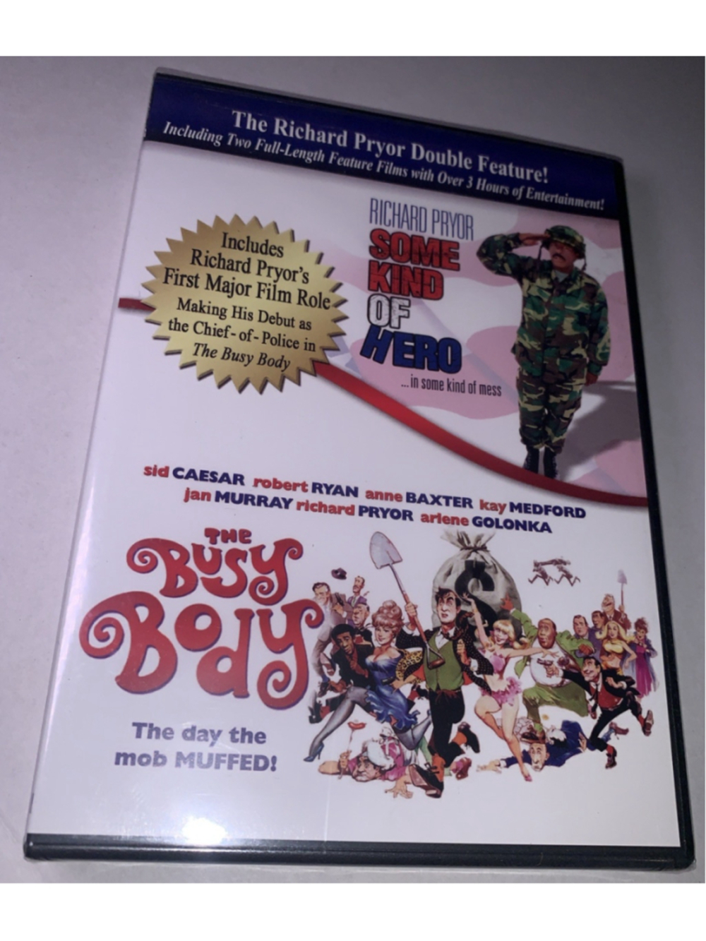 The Richard Pryor Double Feature: Some Kind of Hero/The Busy Body [NEW], DVD